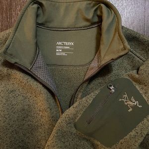 Arcteryx womens fleece full zip jacket